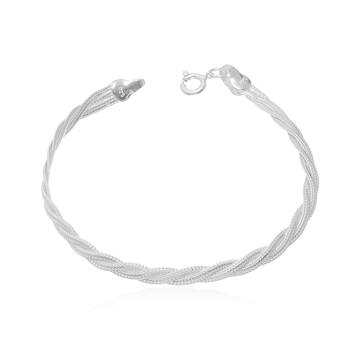 Pulseira Fio Duplo - Prata 925