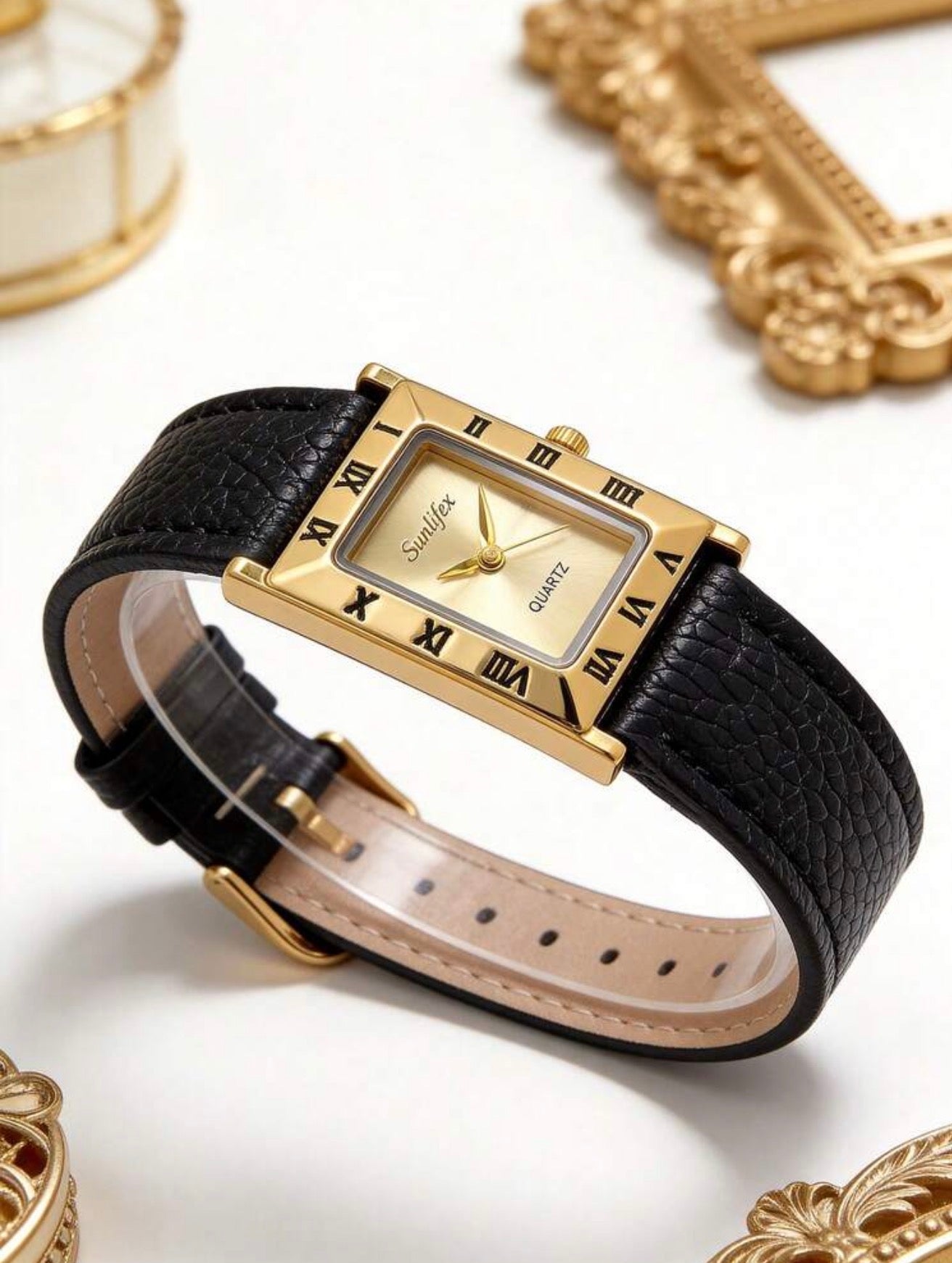 Relógio Feminino Vintage - Preto