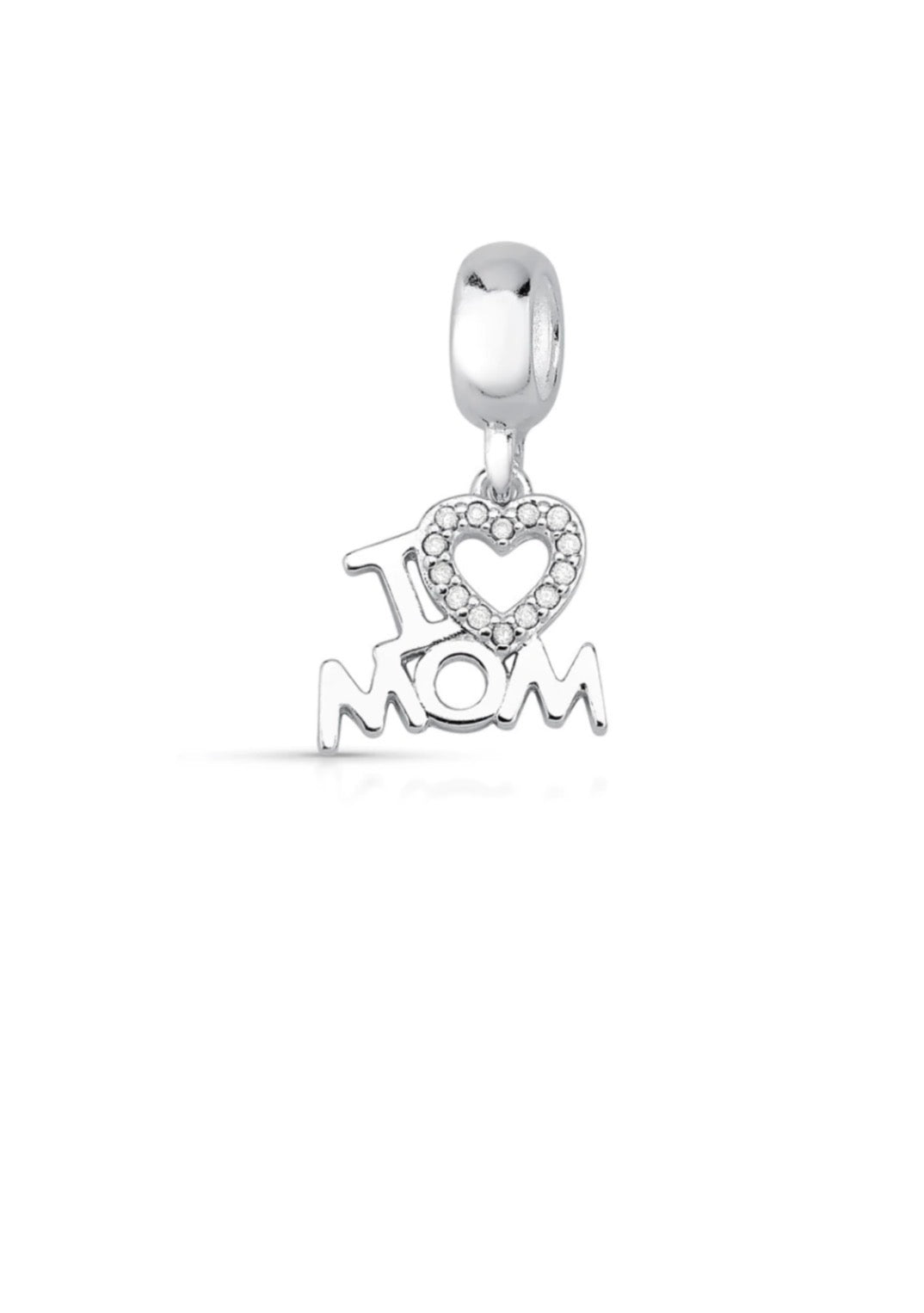 Berloque I Love Mom (eu amo Mãe)