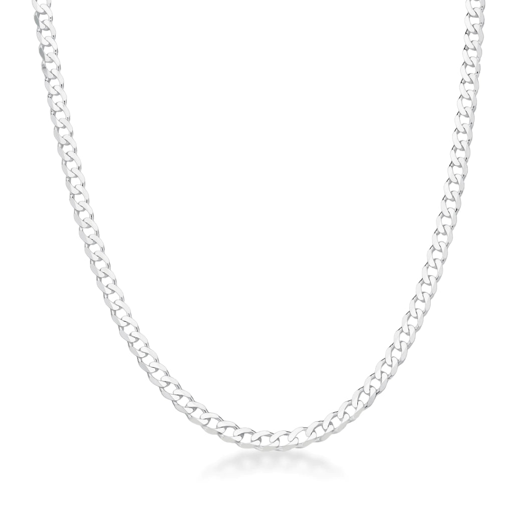 Corrente de Prata 925 Masculina Grumet 4,5mm Fio
120(60cm)