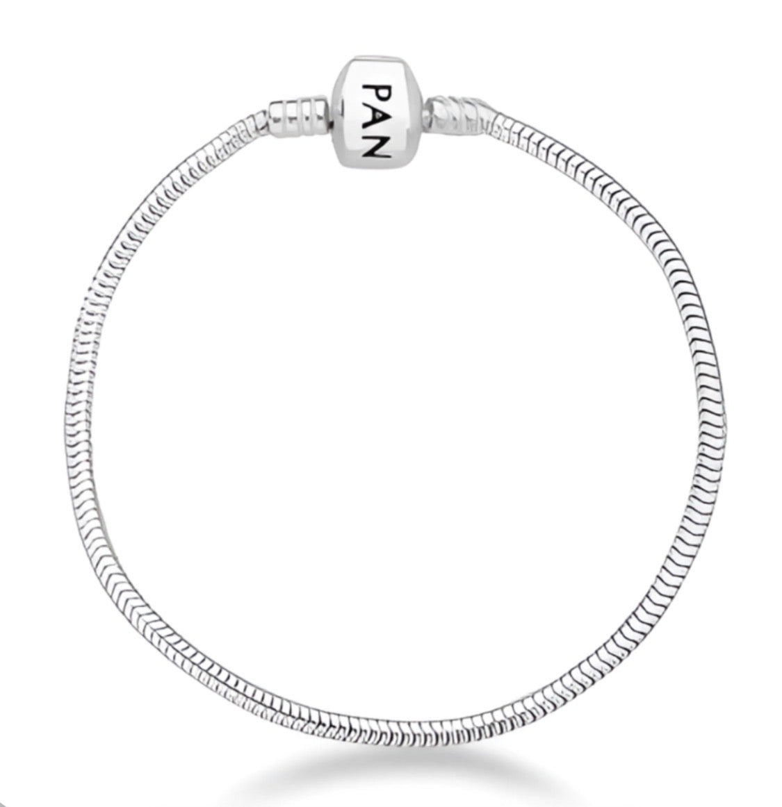 Bracelete Berloque Maleável em Prata 925