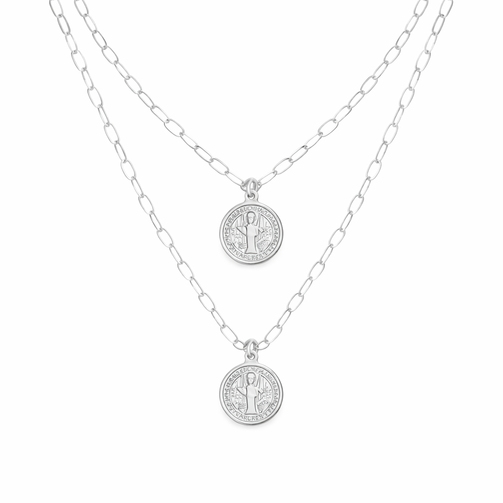 Escapulário Cartier São Bento