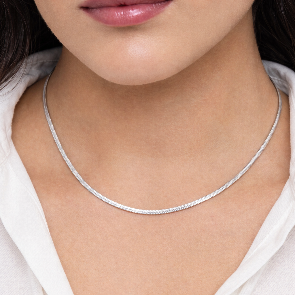 Corrente Snake em Prata 925 – 45cm 2mm