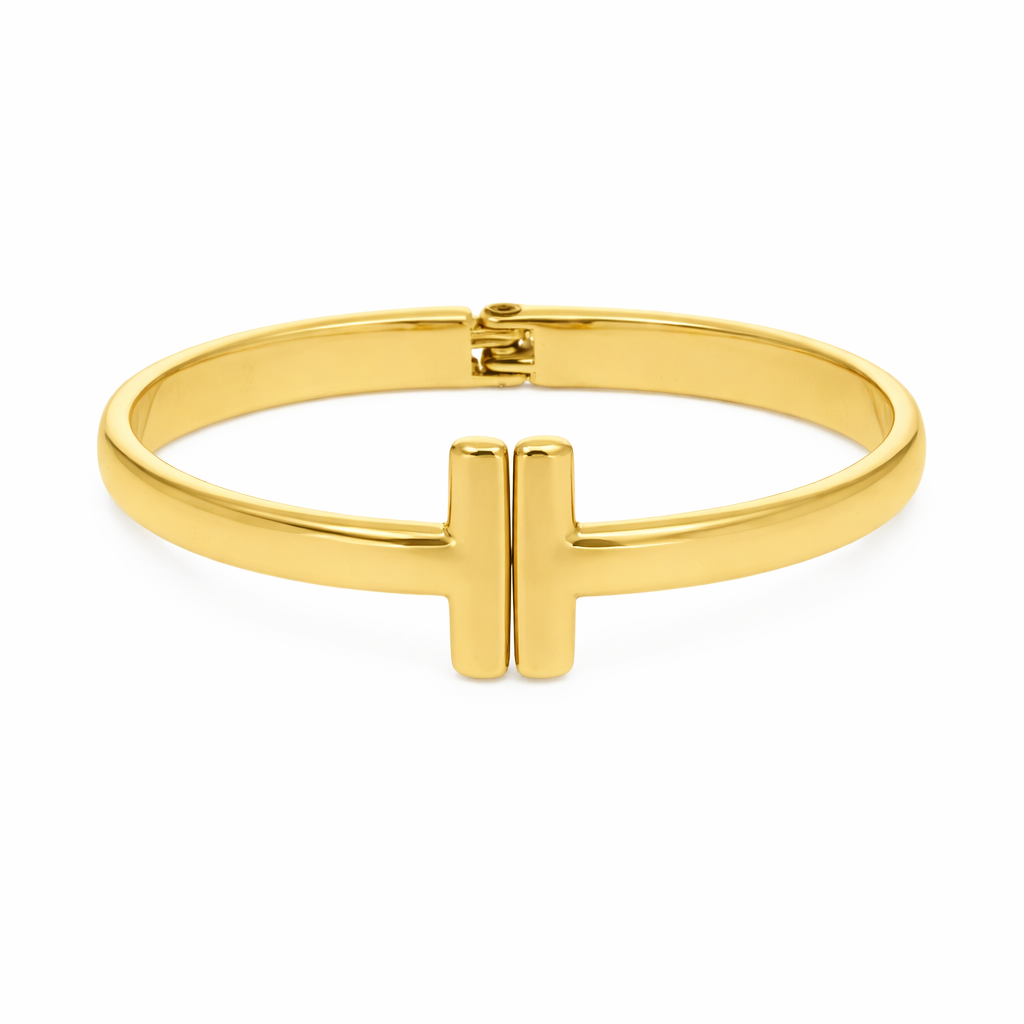 Bracelete Tiffany Banhado a Ouro