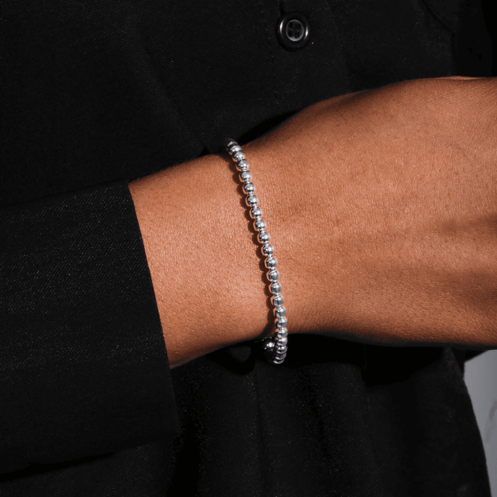 Pulseira Esfera em Prata 925