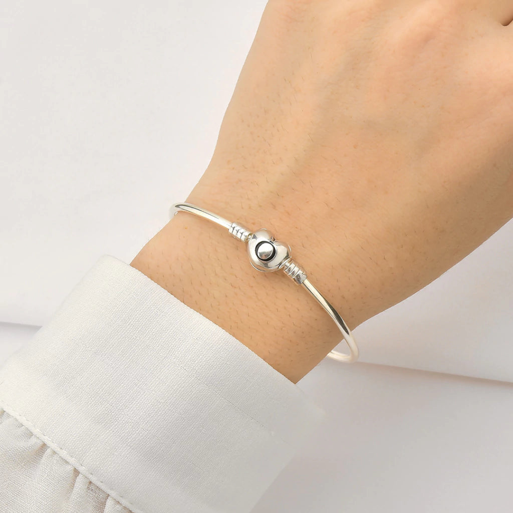Bracelete Rígido Life Trava Coração