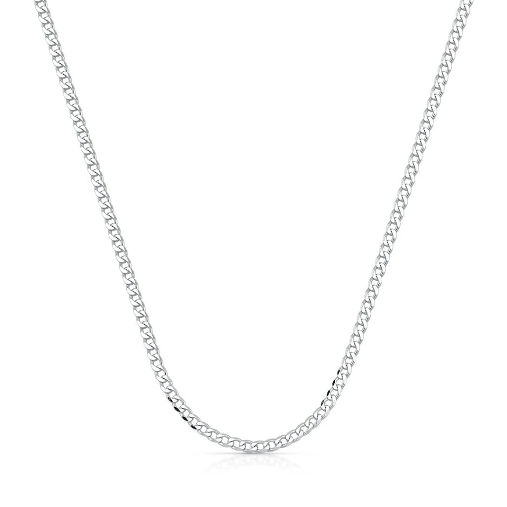 Corrente de Prata Masculina Grumet 2,3mm Fio 060