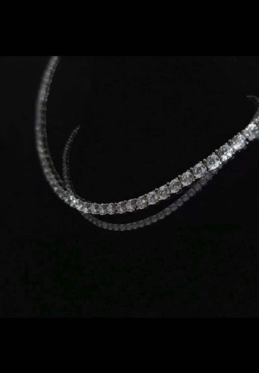 Riviera Zirconia Cúbica |Ródio Branco